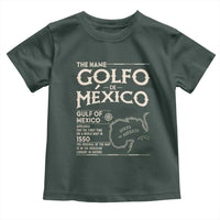 Gulf Of Mexico Toddler T Shirt 1672 Historic Map Coast Mexico Lover