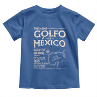 Gulf Of Mexico Toddler T Shirt 1672 Historic Map Coast Mexico Lover