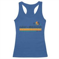 Gulf Of Mexico Racerback Tank Top Texas Alabama Mississippi Florida Beach Gulf Coast Mexico Lover