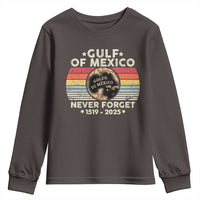 Never Forget Gulf Of Mexico Youth Sweatshirt 1915 - 2025