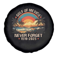 Gulf Of Mexico Spare Tire Cover Never Forget 1915 - 2025 Coast Texas Alabama Mississippi Florida Beach