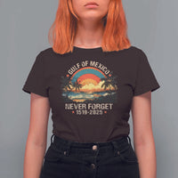 Gulf Of Mexico T Shirt For Women Never Forget 1915 - 2025 Coast Texas Alabama Mississippi Florida Beach