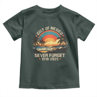 Gulf Of Mexico Toddler T Shirt Never Forget 1915 - 2025 Coast Texas Alabama Mississippi Florida Beach