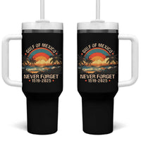 Gulf Of Mexico Tumbler With Handle Never Forget 1915 - 2025 Coast Texas Alabama Mississippi Florida Beach