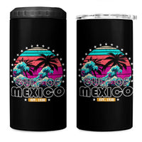 Gulf Of Mexico 4 in 1 Can Cooler Tumbler Est. 1550 Retro Summer Vibes