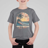 Gulf Of Mexico T Shirt For Kid Est. 1550 Sunny Vibes