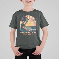 Gulf Of Mexico T Shirt For Kid Est. 1550 Sunny Vibes