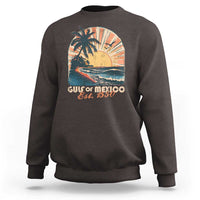 Gulf Of Mexico Sweatshirt Est. 1550 Sunny Vibes