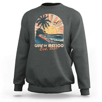 Gulf Of Mexico Sweatshirt Est. 1550 Sunny Vibes