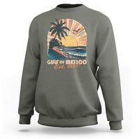 Gulf Of Mexico Sweatshirt Est. 1550 Sunny Vibes