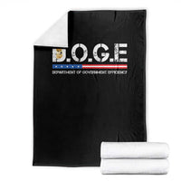DOGE Department of Government Efficiency Throw Blanket - Wonder Print Shop