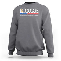 DOGE Department of Government Efficiency Sweatshirt - Wonder Print Shop