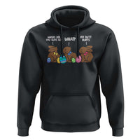 Funny Easter Bunny Hoodie Chocolate Rabbit Where Did You Guys Go