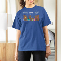 Funny Easter Bunny T Shirt For Women Chocolate Rabbit Where Did You Guys Go