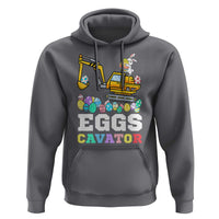 Easter Eggs-Cavator Hoodie Bunny Excavator