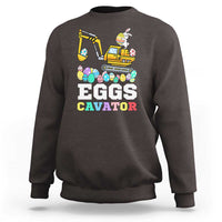 Easter Eggs-Cavator Sweatshirt Bunny Excavator