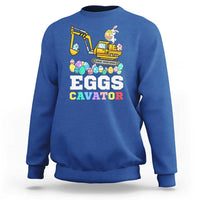 Easter Eggs-Cavator Sweatshirt Bunny Excavator