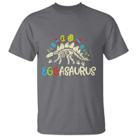Easter Dinosaur T Shirt Kids Eggasaurus Easter Stegosaurus Dino Toddler Boys - Wonder Print Shop