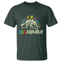 Easter Dinosaur T Shirt Kids Eggasaurus Easter Stegosaurus Dino Toddler Boys - Wonder Print Shop