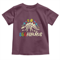 Easter Dinosaur Toddler T Shirt Kids Eggasaurus Easter Stegosaurus Dino Toddler Boys - Wonder Print Shop
