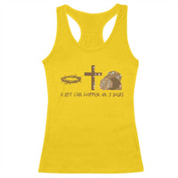 Christian Easter Racerback Tank Top A Lot Can Happen In Three Days