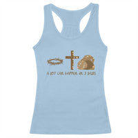 Christian Easter Racerback Tank Top A Lot Can Happen In Three Days