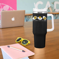 Funny Easter Tumbler With Handle You Know Why Im Here - Wonder Print Shop