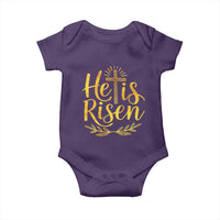 He Is Risen Baby Onesie Jesus Easter Religious Christians - Wonder Print Shop