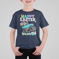 Boys Happy Easter Bunny Monster Truck T Shirt For Kid Eggs Cool Rabbit Car Lovers Toddler - Wonder Print Shop