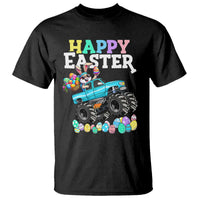 Boys Happy Easter Bunny Monster Truck T Shirt Eggs Cool Rabbit Car Lovers Toddler - Wonder Print Shop