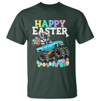 Boys Happy Easter Bunny Monster Truck T Shirt Eggs Cool Rabbit Car Lovers Toddler - Wonder Print Shop