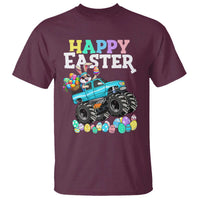 Boys Happy Easter Bunny Monster Truck T Shirt Eggs Cool Rabbit Car Lovers Toddler - Wonder Print Shop