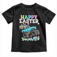Boys Happy Easter Bunny Monster Truck Toddler T Shirt Eggs Cool Rabbit Car Lovers Toddler - Wonder Print Shop