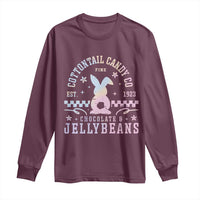 Cottontail Candy Company Easter Long Sleeve Shirt Carrot Bunny Rabbit Family Matching - Wonder Print Shop