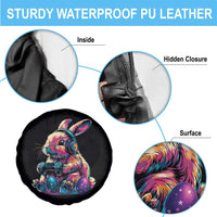 Gamer Rabbit Spare Tire Cover Cute Bunny Gaming Eggs Funny Video Games Easter - Wonder Print Shop