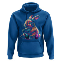 Gamer Rabbit Hoodie Cute Bunny Gaming Eggs Funny Video Games Easter - Wonder Print Shop