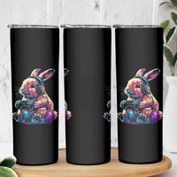Gamer Rabbit Skinny Tumbler Cute Bunny Gaming Eggs Funny Video Games Easter - Wonder Print Shop