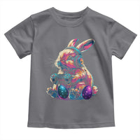 Gamer Rabbit Toddler T Shirt Cute Bunny Gaming Eggs Funny Video Games Easter - Wonder Print Shop
