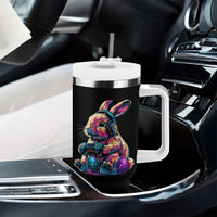Gamer Rabbit Tumbler With Handle Cute Bunny Gaming Eggs Funny Video Games Easter - Wonder Print Shop