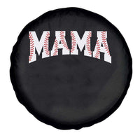 Baseball Mama Spare Tire Cover Retro Varsity Baseball Season Mom Raising Ballers