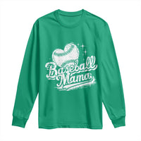 Baseball Mama Long Sleeve Shirt Baseball Season Mom Raising Ballers