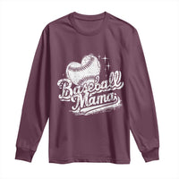 Baseball Mama Long Sleeve Shirt Baseball Season Mom Raising Ballers