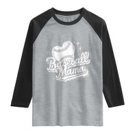 Baseball Mama Raglan Shirt Baseball Season Mom Raising Ballers