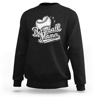 Baseball Mama Sweatshirt Baseball Season Mom Raising Ballers
