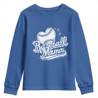 Baseball Mama Youth Sweatshirt Baseball Season Mom Raising Ballers