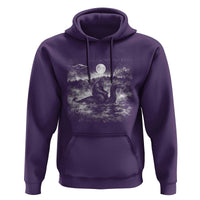 Bigfoot Loch Ness Monster Hoodie Funny Retro Sasquatch Nessie Funny Cryptid Vintage Graphic