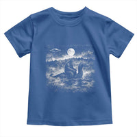 Bigfoot Loch Ness Monster Toddler T Shirt Funny Retro Sasquatch Nessie Funny Cryptid Vintage Graphic
