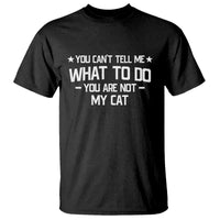 Funny Dog Lovers T Shirt You Cant Tell Me What To Do You Are Not My Dog