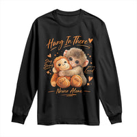 Cute Baby Monkey Punch Long Sleeve Shirt Adorable Emotional Graphic Little Punch