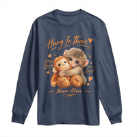 Cute Baby Monkey Punch Long Sleeve Shirt Adorable Emotional Graphic Little Punch